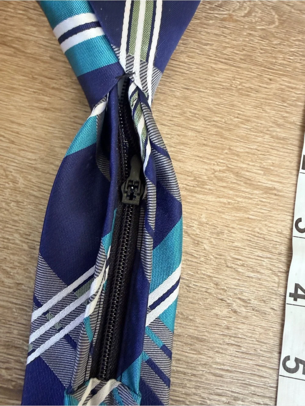 Littlest Prince Boys 2-5 Yr Plaid Tie Necktie